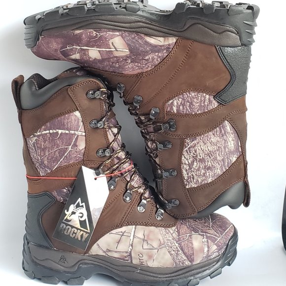 NEW ROCKY SPORT UTILITY MAX 1000G INSULATED WATERPROOF BOOTS main image 8